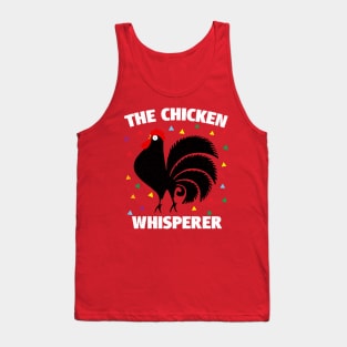 Chicken Whisperer Funny Rooster Tank Top